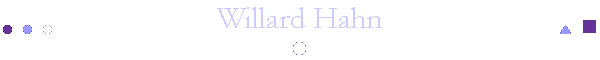 Willard Hahn